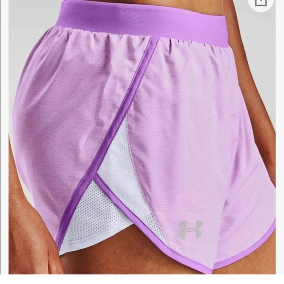 Womens Underarmour Fly by 2.0 Shorts NWT - Picture 2 of 11
